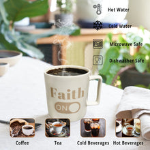 Load image into Gallery viewer, Faith On, Fear Off Mug