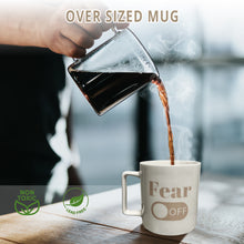 Load image into Gallery viewer, Faith On, Fear Off Mug
