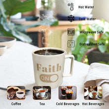Load image into Gallery viewer, Faith On, Fear Off Mug
