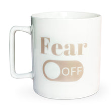 Load image into Gallery viewer, Faith On, Fear Off Mug
