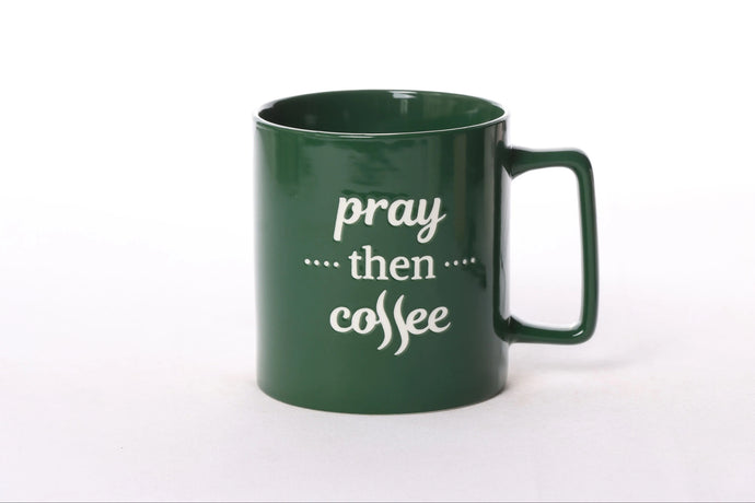 Pray Then Coffee Christmas